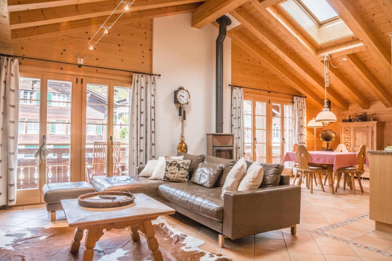 Apartment Stotzhalten Dg - Griwa Rent Ag Grindelwald Eksteriør billede